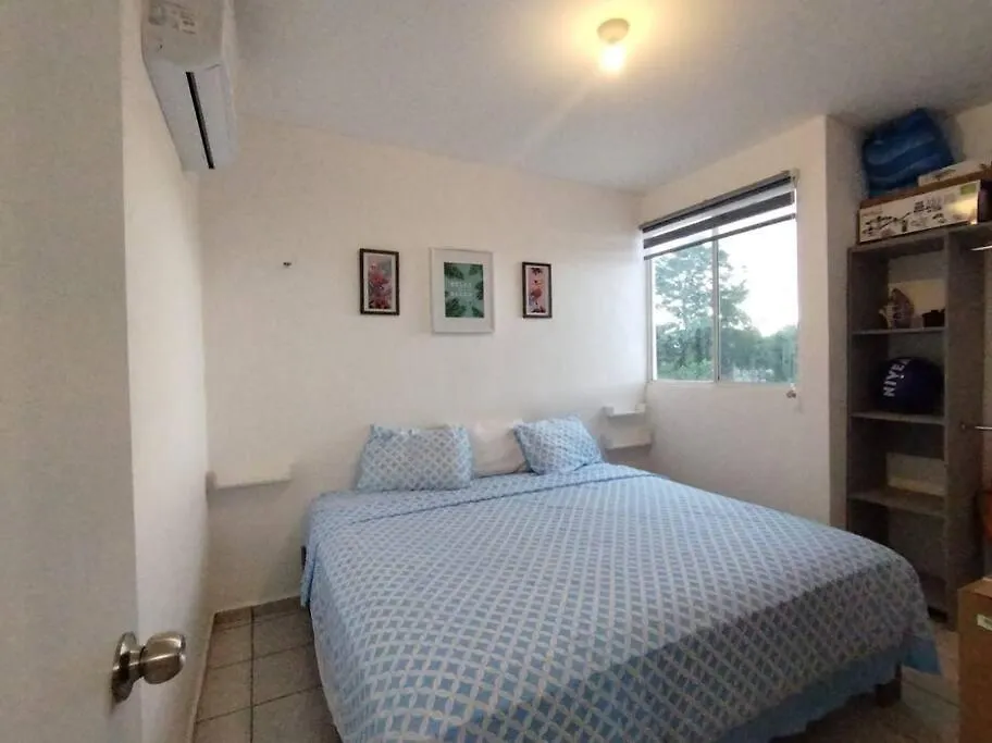 Family Accommodation With Pool And Water Park Cancun 0*,